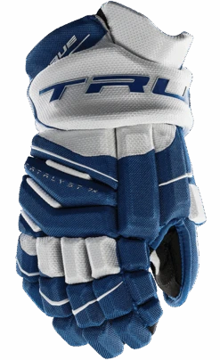 True Hockey True Catalyst 7X Junior Hockey Gloves -True Hockey CT7xGlove Royal White